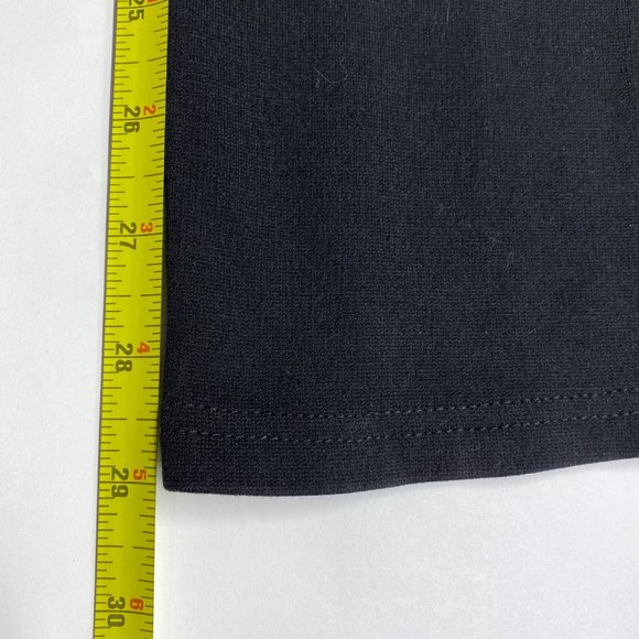 CHICO'S Black Straight Leg Mid Rise Pants 2 - Picture 10 of 13